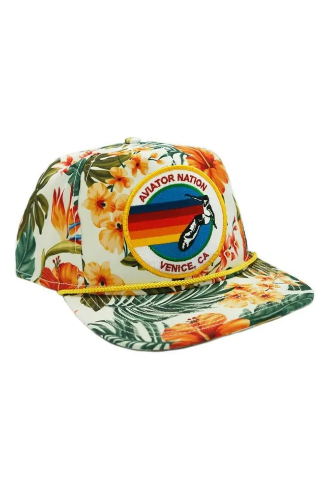 Signature Venice Vintage Safari Twill LowRise Trucker WomenMen Aviator Nation Trucker Hats