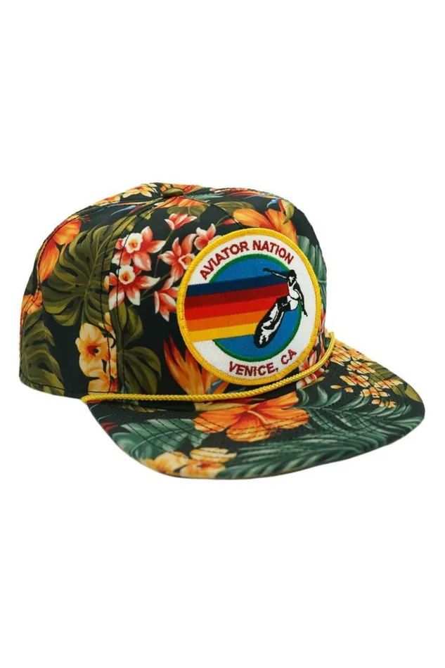 Signature Venice Vintage Safari Twill LowRise Trucker WomenMen Aviator Nation Trucker Hats