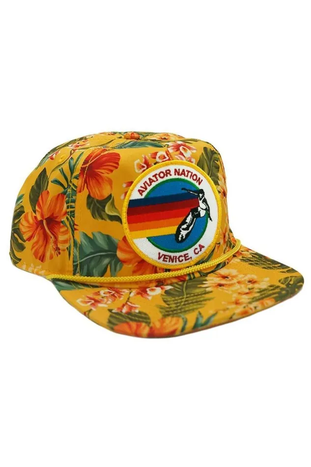 Signature Venice Vintage Safari Twill LowRise Trucker WomenMen Aviator Nation Trucker Hats