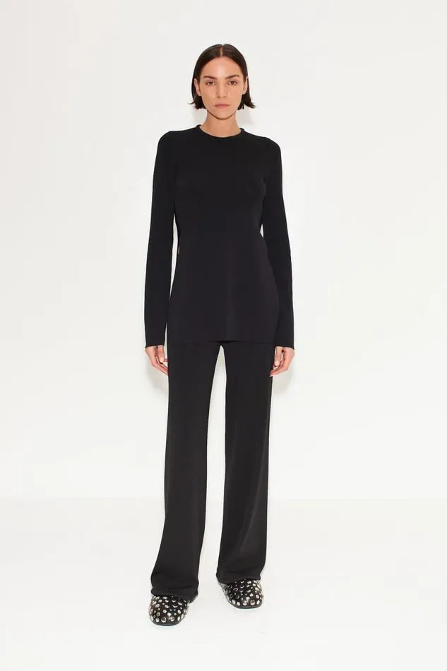 Simon Miller Knitwear Women Knits By Jabber Pant In Black Simon Miller Knitwear Women Knits By Jabber Pant In Black