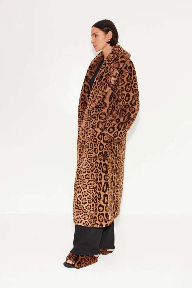 Simon Miller Outerwear Women Cheetah Jetz Coat In Cheetah Scramble Simon Miller Outerwear Women Cheetah Jetz Coat In Cheetah Scramble