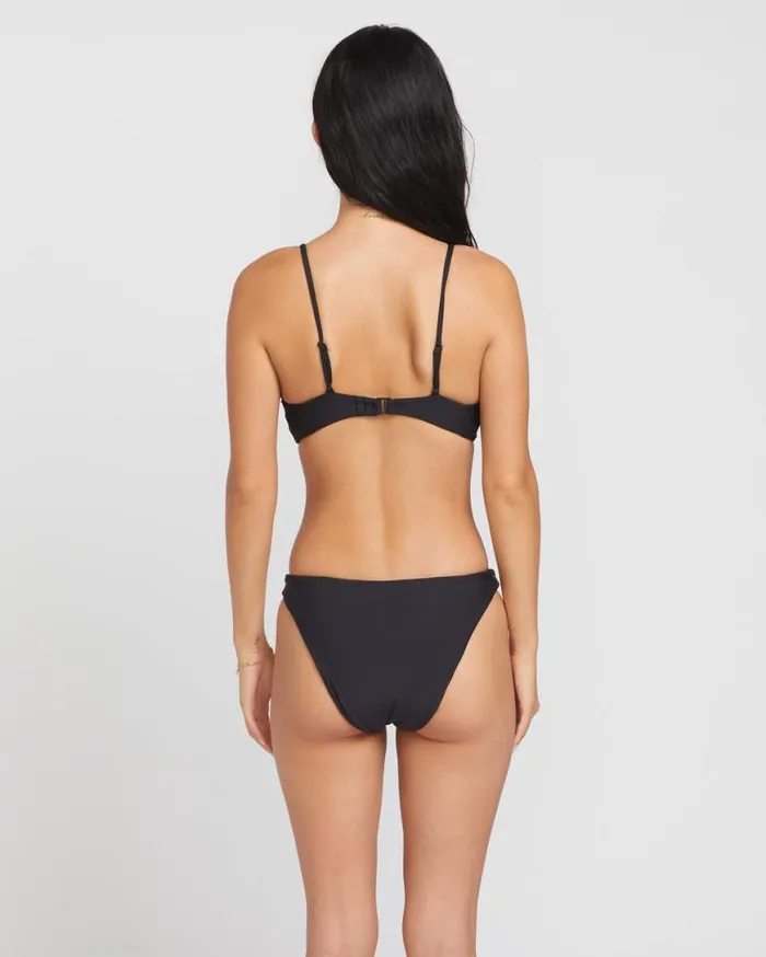 Simply Seamless Skimpy Bikini Bottom 8211 Black Womens Volcom Swim