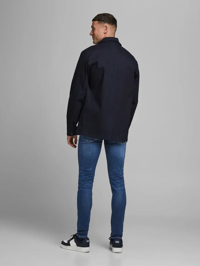 Skinny Jeans JACK and JONES Mens LIAM ORIGINAL CJ 315 50SPS SKINNY FIT JEANS Blue Blue Denim