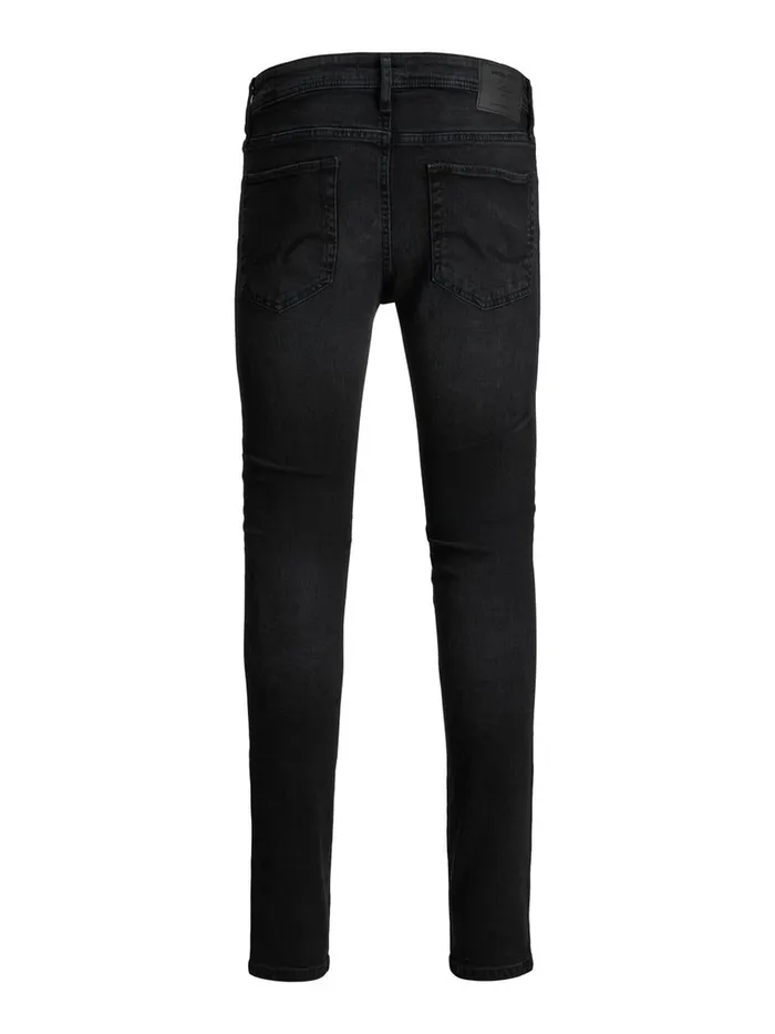 Skinny Jeans JACK and JONES Mens LIAM ORIGINAL NA 097 SKINNY FIT JEANS Black Black Denim