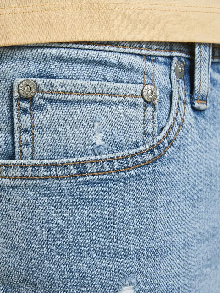 Skinny Jeans JACK and JONES Mens LIAM ORIGINAL NA 422 SKINNY FIT JEANS Blue Blue Denim