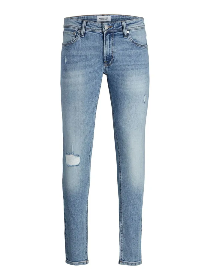 Skinny Jeans JACK and JONES Mens LIAM ORIGINAL NA 422 SKINNY FIT JEANS Blue Blue Denim