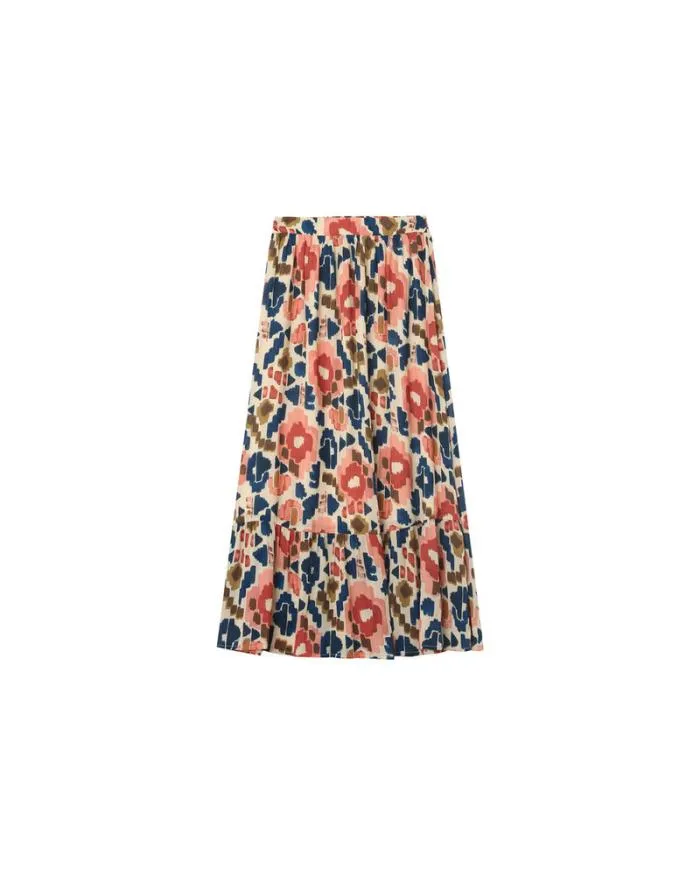 SKIRT BEIGE NICKY Shop Grace and Mila Midi Skirts