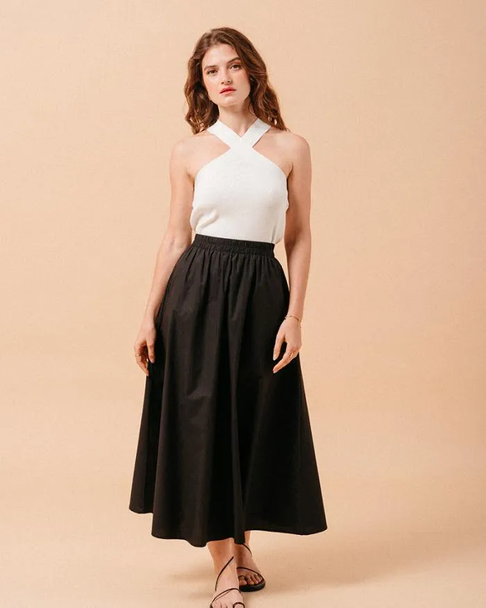 SKIRT NOIR MUTINE Shop Grace and Mila Midi Skirts