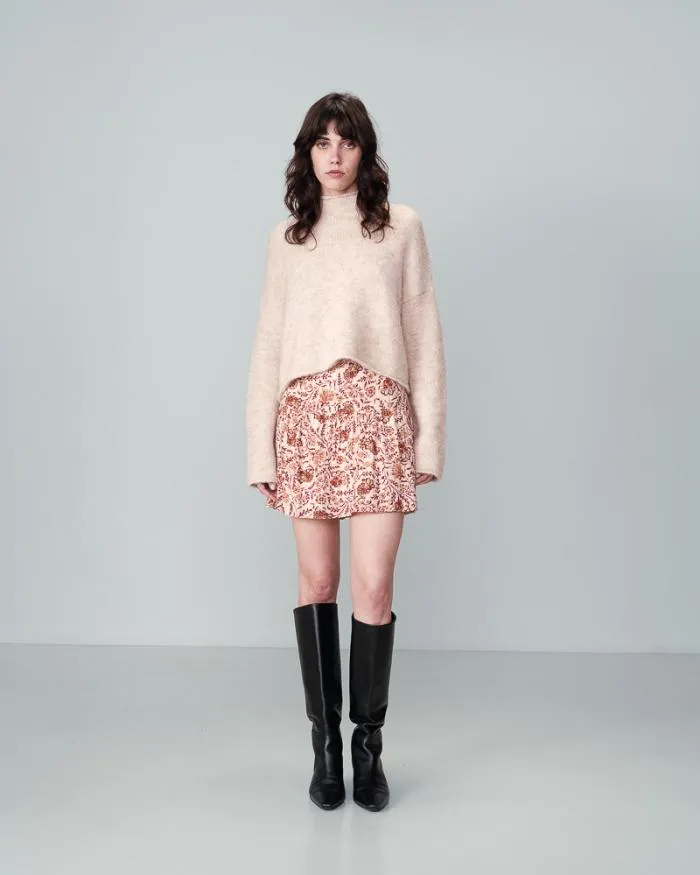 SKIRT SABLE NOUGAT Shop Grace and Mila Short Skirts