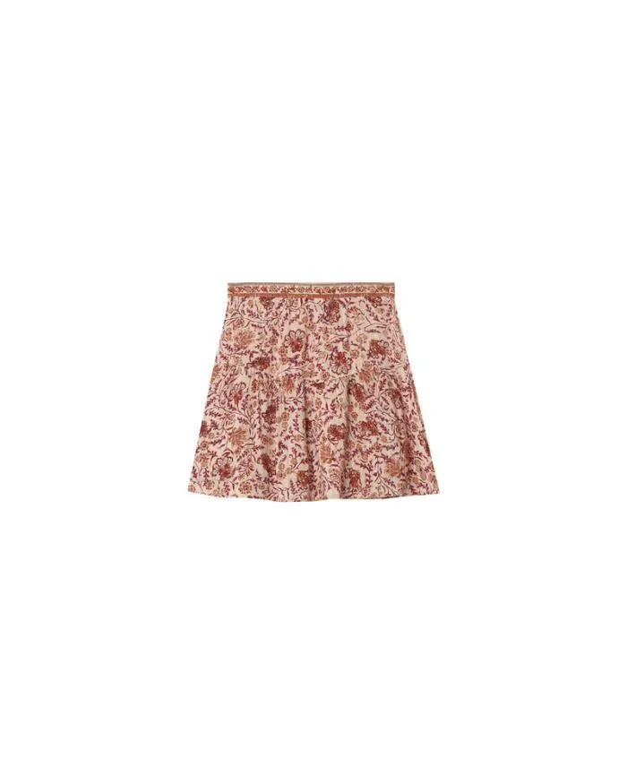 SKIRT SABLE NOUGAT Shop Grace and Mila Short Skirts