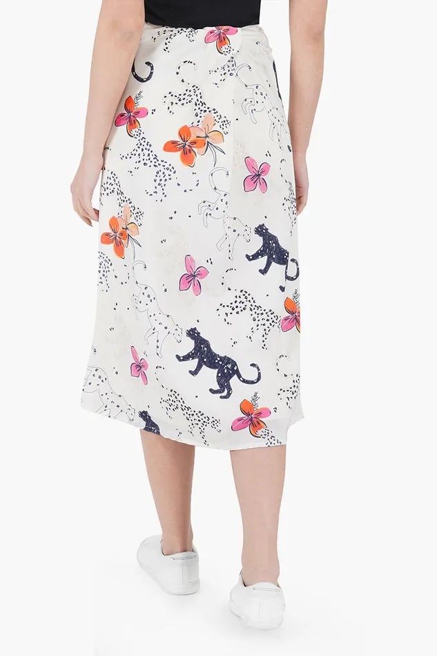 Skirts America and Beyond Women Jaguar Floral Skirt