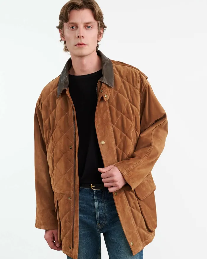 SLANE LEATHER PARKA Martora Men Nili Lotan Jackets and Coats