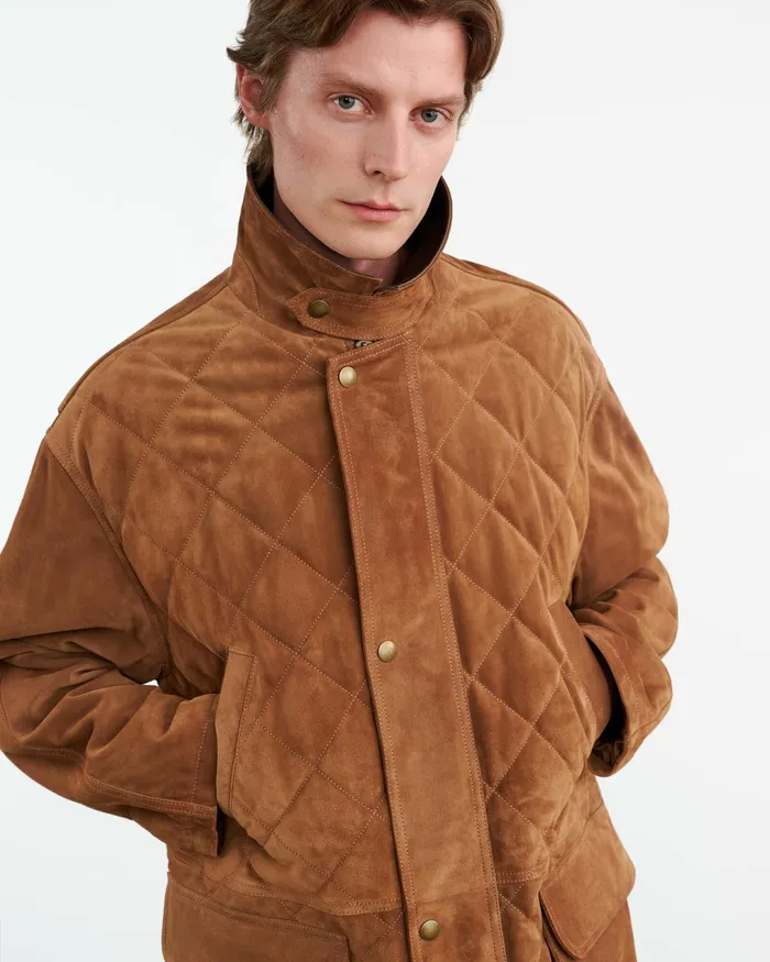 SLANE LEATHER PARKA Martora Men Nili Lotan Jackets and Coats