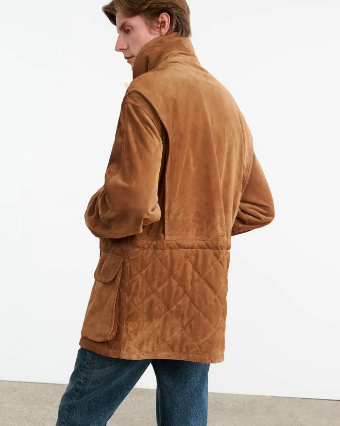 SLANE LEATHER PARKA Martora Men Nili Lotan Jackets and Coats