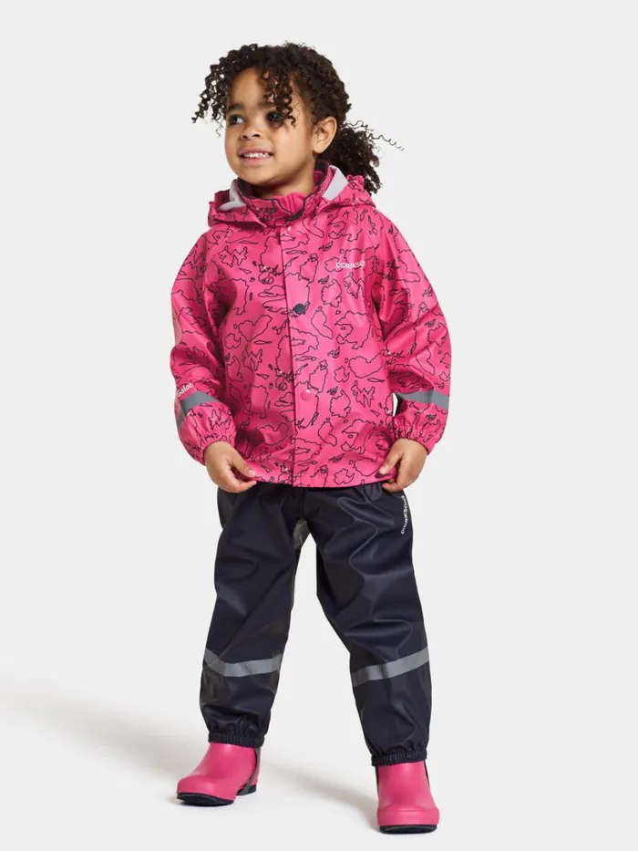 Slaskeman Kids039 Set Galon Grundsund Outlinepink Kids Didriksons Unlined Rain Set Slaskeman Kids039 Set Galon Grundsund Outlinepink Kids Didriksons Unlined Rain Set
