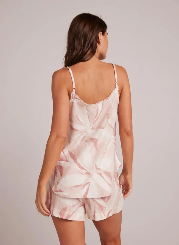 Sleeveless Women Bella Dahl Frayed Cami 8211 Fresco Floral Print Sleeveless Women Bella Dahl Frayed Cami 8211 Fresco Floral Print
