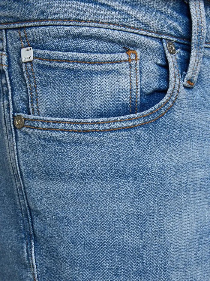 Slim and Straight Jeans JACK and JONES Mens TIM ICON AM 967 50SPS SLIMSTRAIGHT FIT JEANS Blue Blue Denim