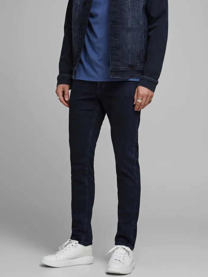 Slim and Straight Jeans JACK and JONES Mens TIM VINTAGE AM 603 SLIMSTRAIGHT FIT JEANS Blue Blue Denim Slim and Straight Jeans JACK and JONES Mens TIM VINTAGE AM 603 SLIMSTRAIGHT FIT JEANS Blue Blue Denim