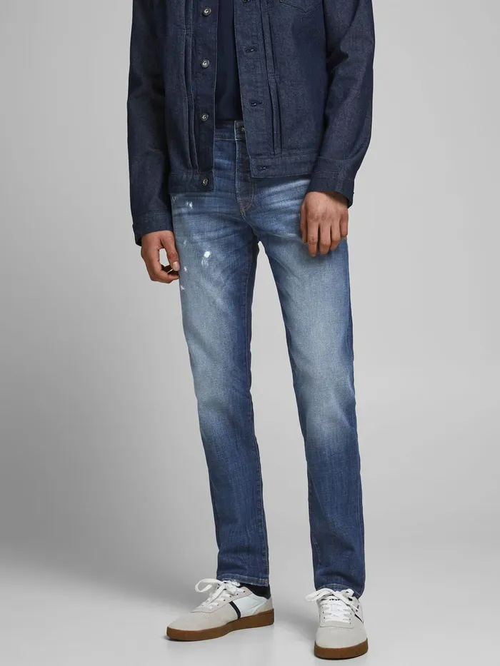 Slim and Straight Jeans JACK and JONES Mens TIM VINTAGE JOS 731 SLIMSTRAIGHT FIT JEANS Blue Blue Denim Slim and Straight Jeans JACK and JONES Mens TIM VINTAGE JOS 731 SLIMSTRAIGHT FIT JEANS Blue Blue Denim
