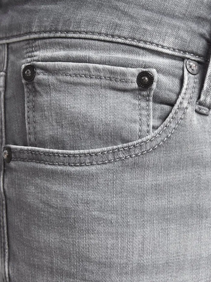 Slim Jeans JACK and JONES Mens GLENN ICON JJ 257 50SPS SLIM FIT JEANS Grey Grey Denim