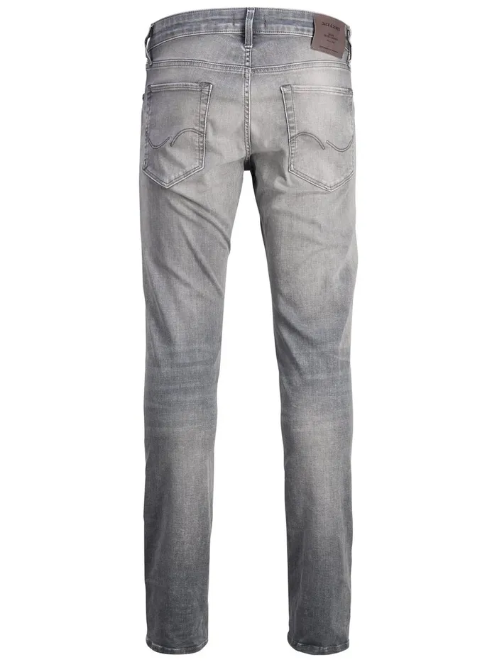 Slim Jeans JACK and JONES Mens GLENN ICON JJ 257 50SPS SLIM FIT JEANS Grey Grey Denim