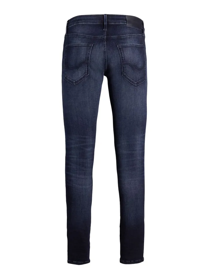 Slim Jeans JACK and JONES Mens GLENN ICON JJ 758 SLIM FIT JEANS Blue Blue Denim