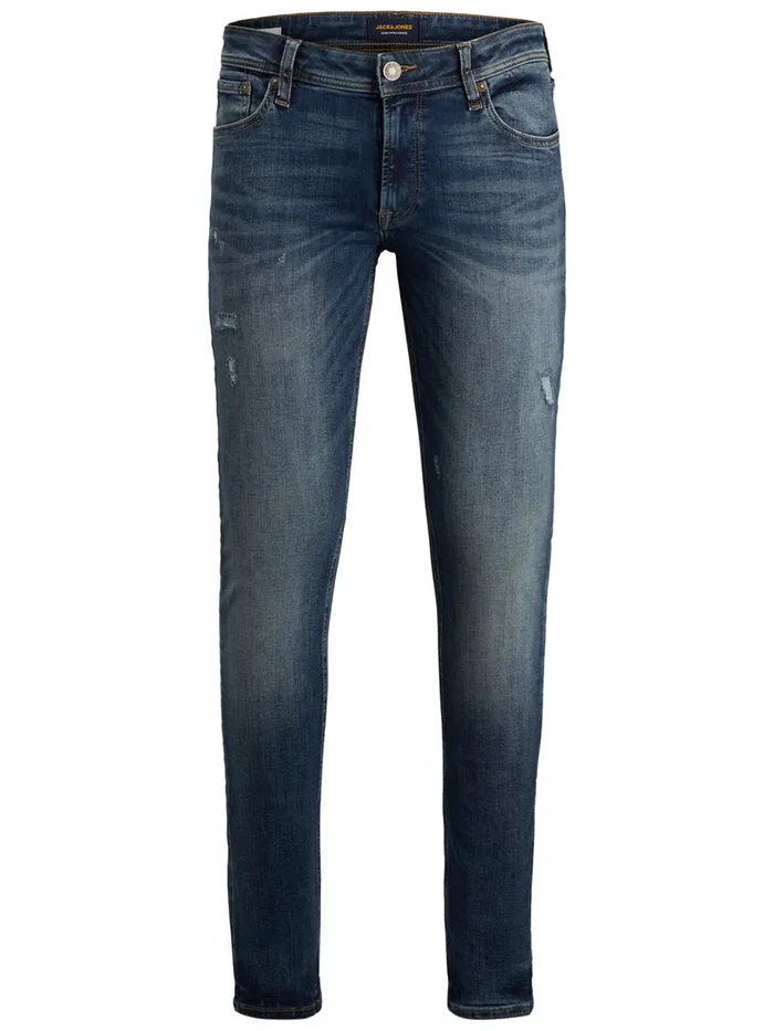 Slim Jeans JACK and JONES Mens GLENN ORIGINAL AGI 035 SLIM FIT JEANS Blue Blue Denim