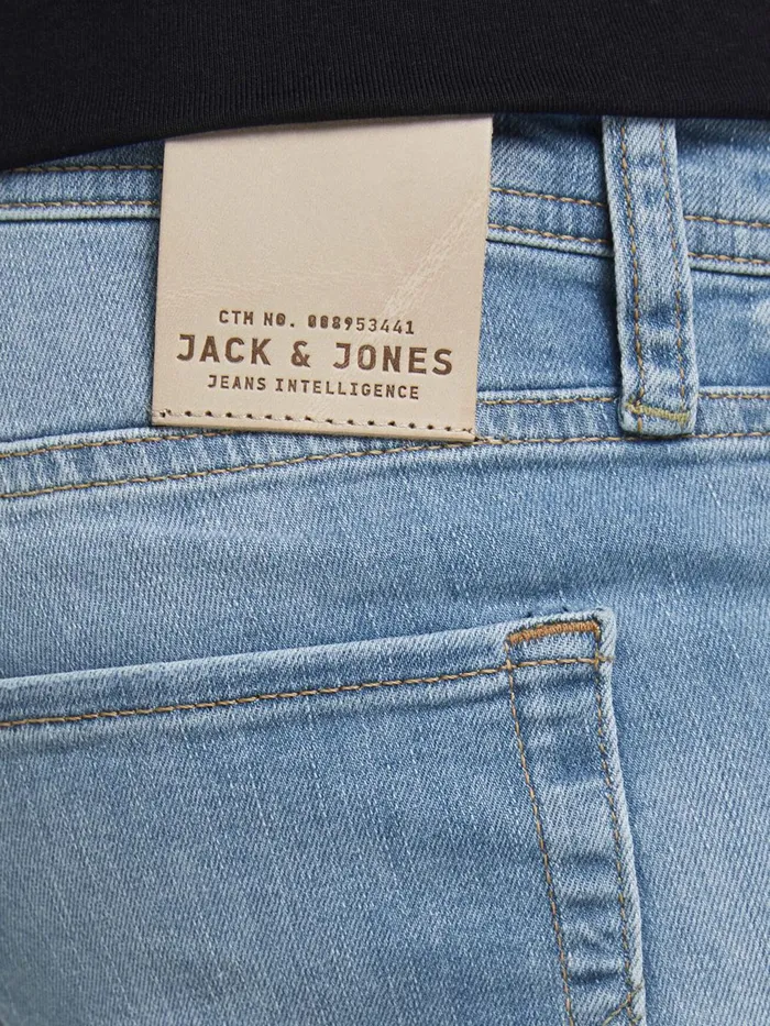 Slim Jeans JACK and JONES Mens GLENN ORIGINAL JJ 261 SLIM FIT JEANS Blue Blue Denim