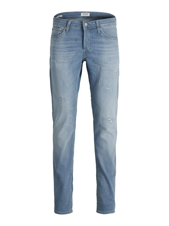 Slim Jeans JACK and JONES Mens GLENN ORIGINAL JJ 261 SLIM FIT JEANS Blue Blue Denim