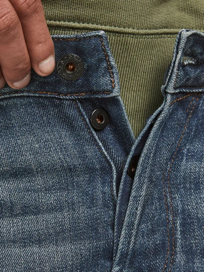 Slim Jeans JACK and JONES Mens GLENN ROYAL R215 RDD LTD SLIM FIT JEANS Blue Blue Denim