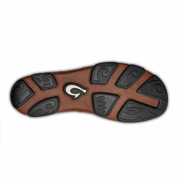 SlipOn Men Olukai Molo Leather Slip On Shoes 8211 Black Toffee