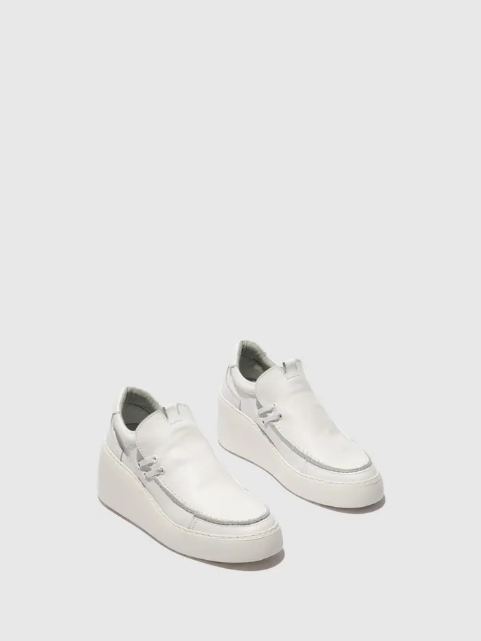 Slipon Trainers DAVY667FLY WHITE Women Fly London Trainers