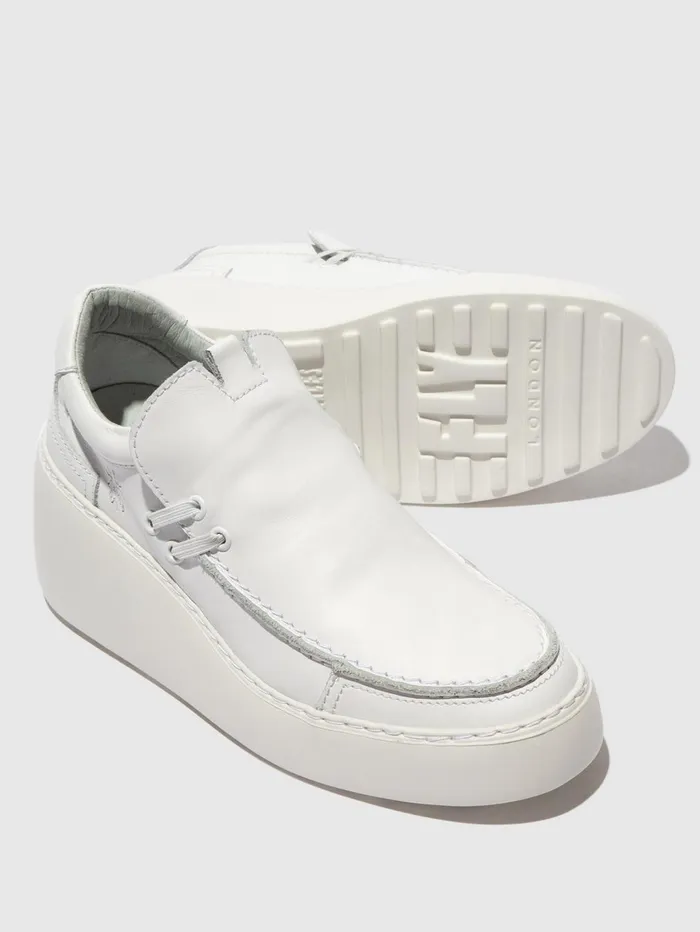 Slipon Trainers DAVY667FLY WHITE Women Fly London Trainers