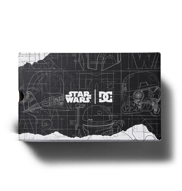 Sneakers Kids DC Shoes Star Wars DC Shoes Court Graffik blackred