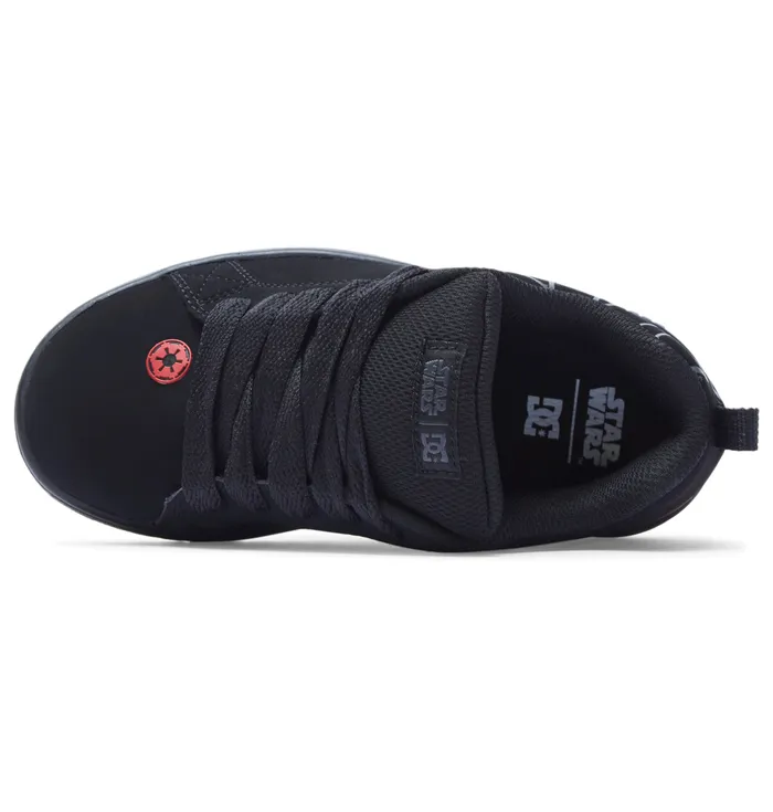 Sneakers Kids DC Shoes Star Wars DC Shoes Court Graffik blackred