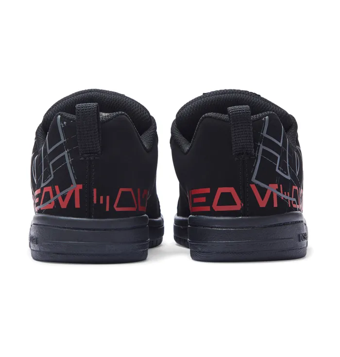 Sneakers Kids DC Shoes Star Wars DC Shoes Court Graffik blackred