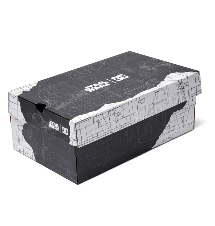 Sneakers Kids DC Shoes Star Wars DC Shoes Court Graffik blackred