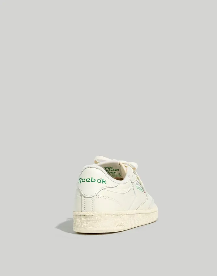Sneakers Women Madewell Reebok Club C 85 Vintage Sneakers Chalkalabasterglen Green