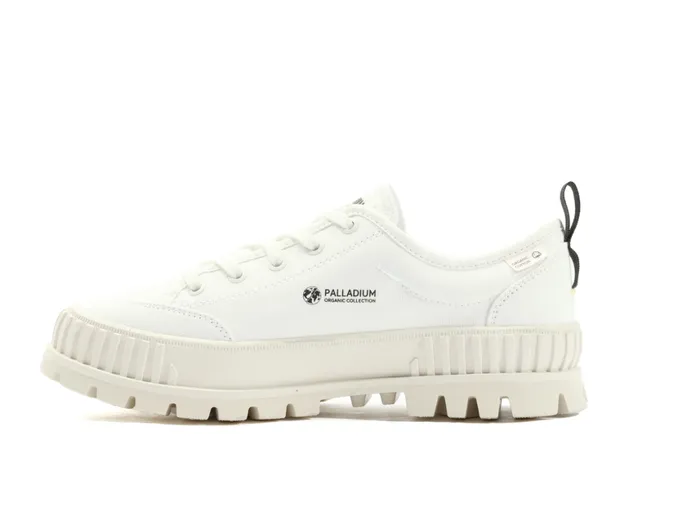 Sneakers Women PALLADIUM PALLASHOCK LO ORGANIC 2 Star White Sneakers Women PALLADIUM PALLASHOCK LO ORGANIC 2 Star White