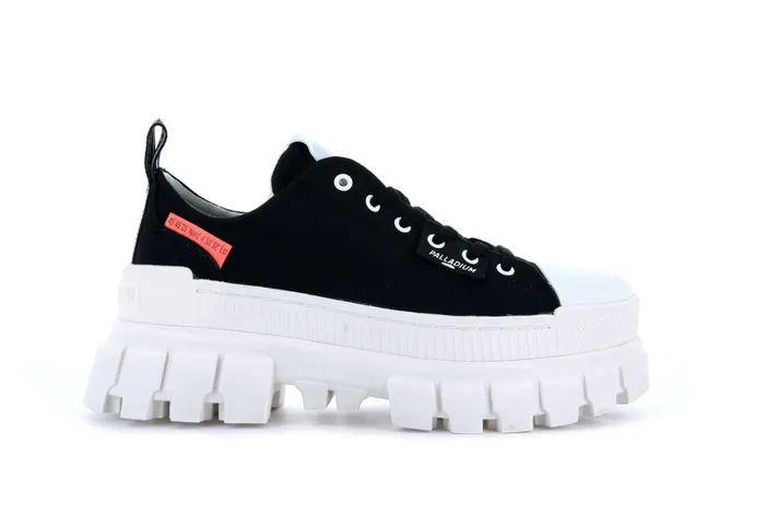 Sneakers Women PALLADIUM REVOLT LO TX Blackmarshmallow