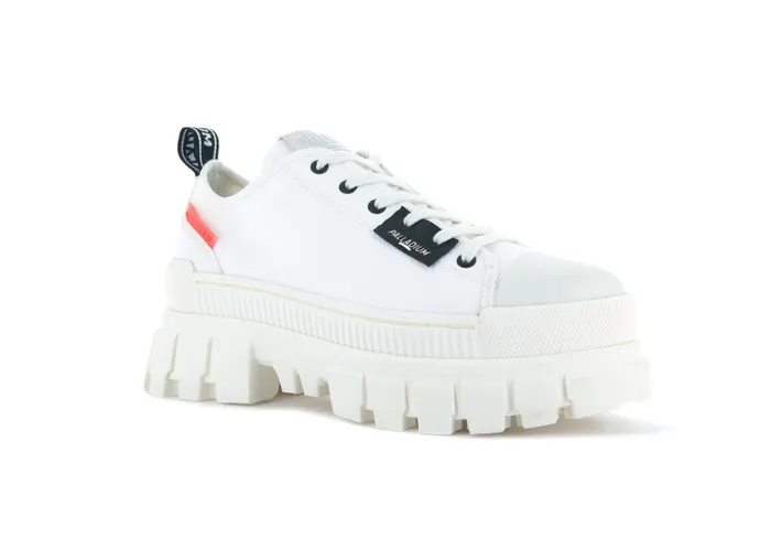 Sneakers Women PALLADIUM REVOLT LO TX Star White Sneakers Women PALLADIUM REVOLT LO TX Star White