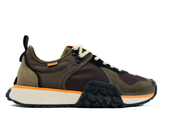 Sneakers Women PALLADIUM TROOP RUNNER Olive Nightblack