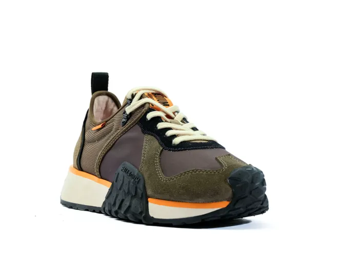 Sneakers Women PALLADIUM TROOP RUNNER Olive Nightblack Sneakers Women PALLADIUM TROOP RUNNER Olive Nightblack