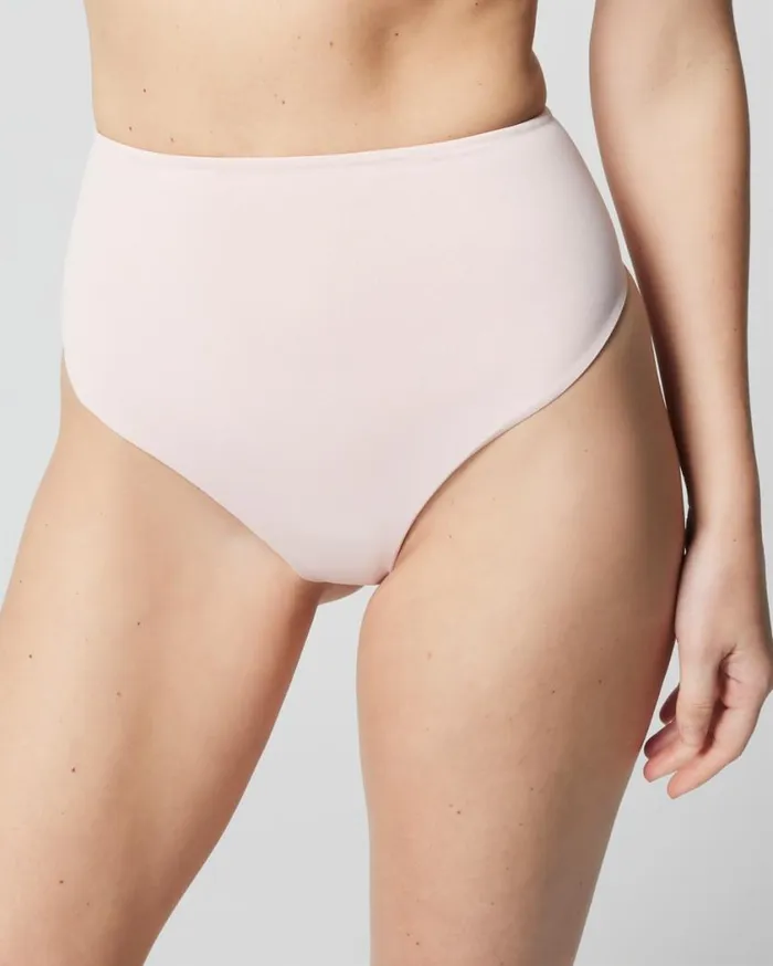 Soma Vanishing Tummy Retro Thong Sketchbook Flora Mini Dh Women Panties