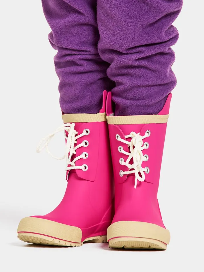 Splashman Kid039s Boots Plastic Pink Kids Didriksons Rubber Boots