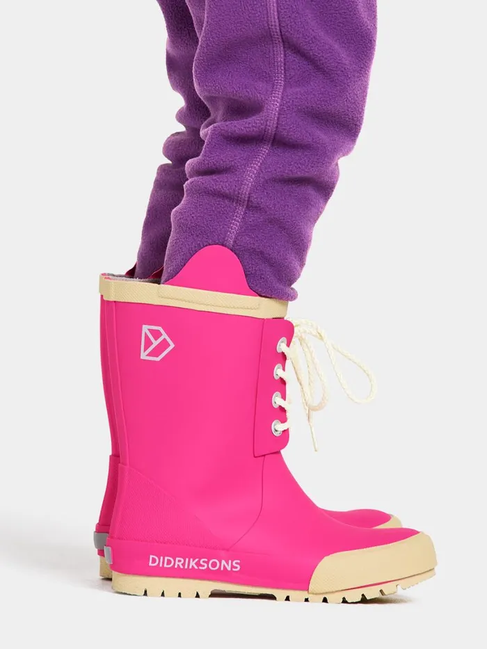 Splashman Kid039s Boots Plastic Pink Kids Didriksons Rubber Boots