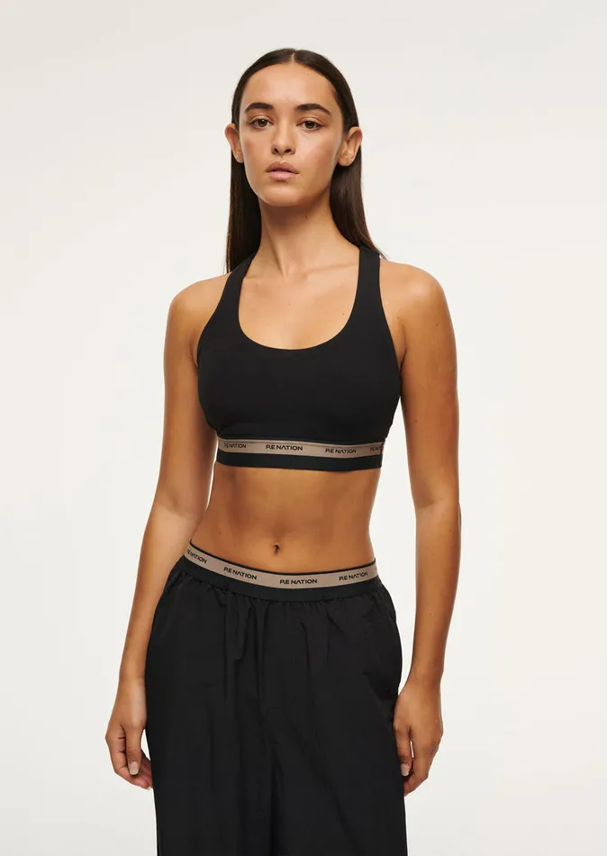 SportsBras Women PE Nation AVANT SPORTS BRA IN BLACK