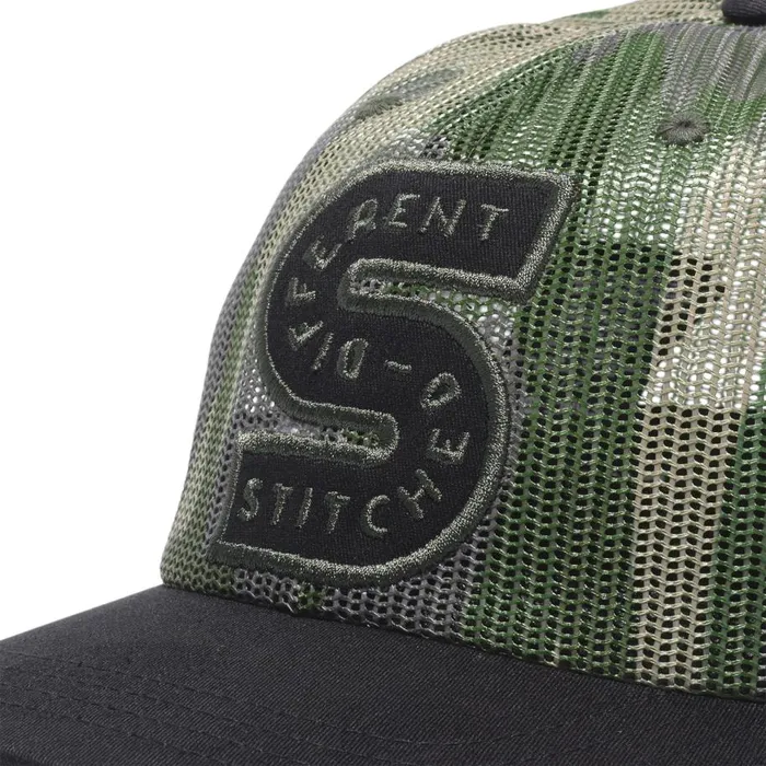 Standard Adjustable Mesh Cap With Butter Blend Camo MenWomenKids Stance Hats and Beanies