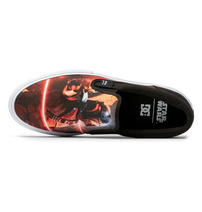 Star Wars DC Manual SlipOn Shoes blackred Sneakers DC Shoes Men
