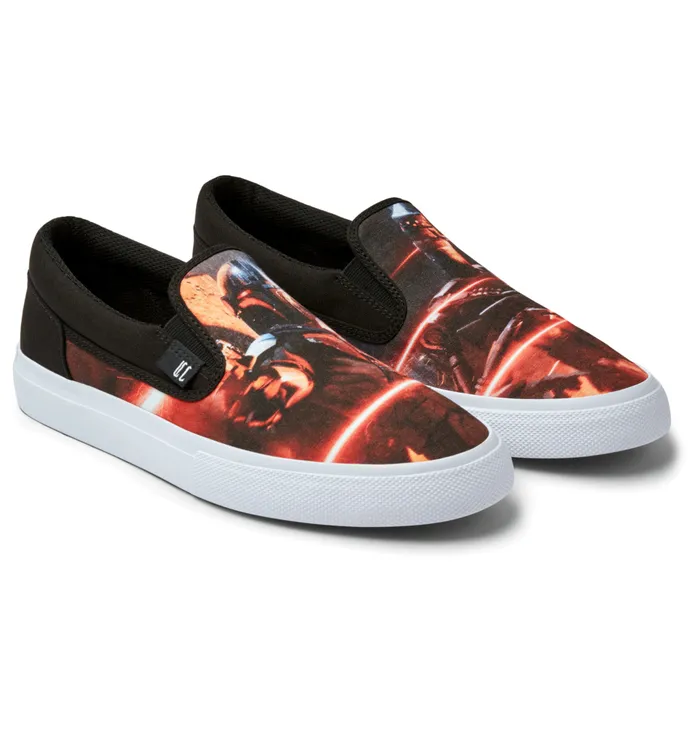 Star Wars DC Manual SlipOn Shoes blackred Sneakers DC Shoes Men